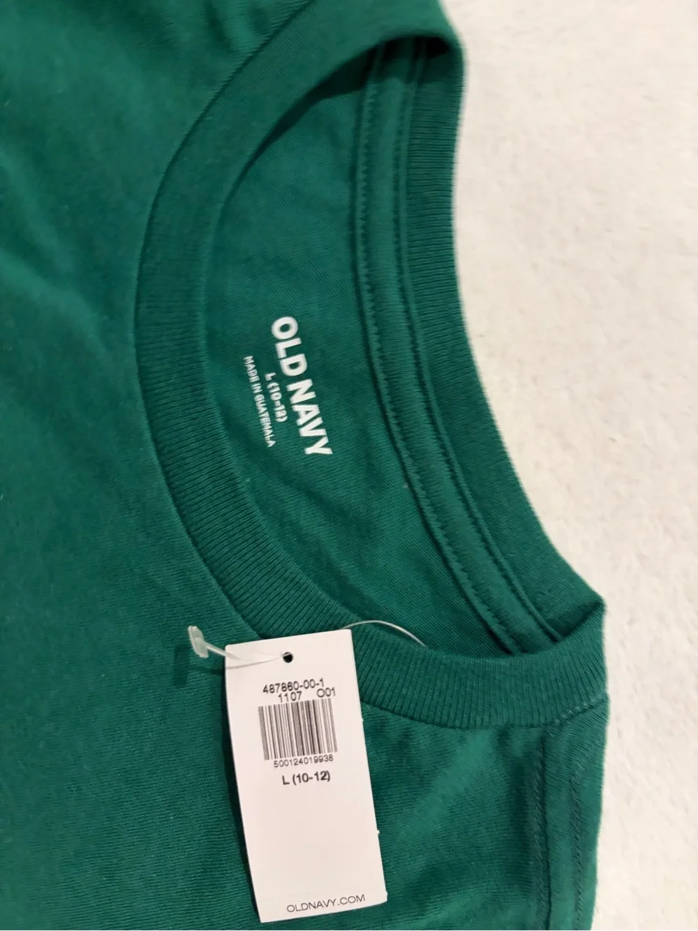 Old Navy long sleeve Minecraft tee